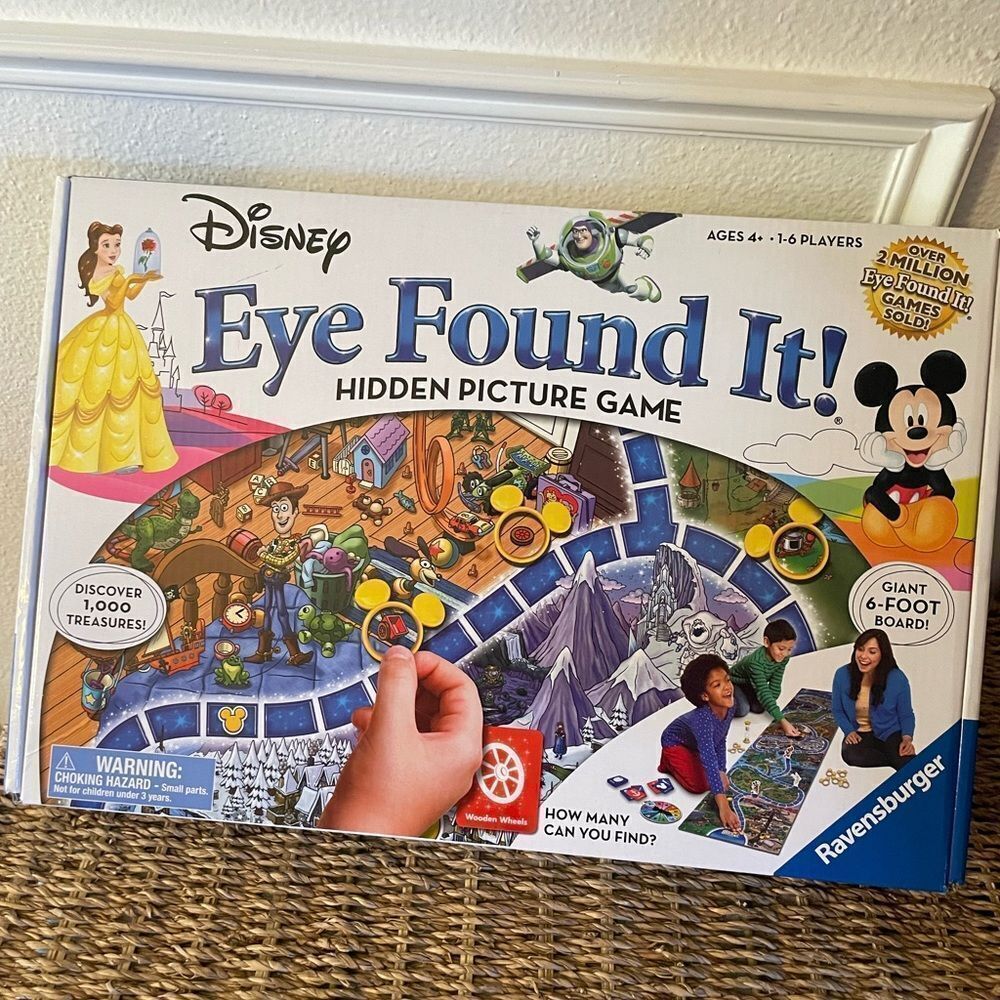 Disney Ravensburger Eye Found It 6 Foot Game for Kids